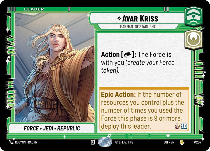SWU - Avar Kriss - Marshal of Starlight  (007/264)