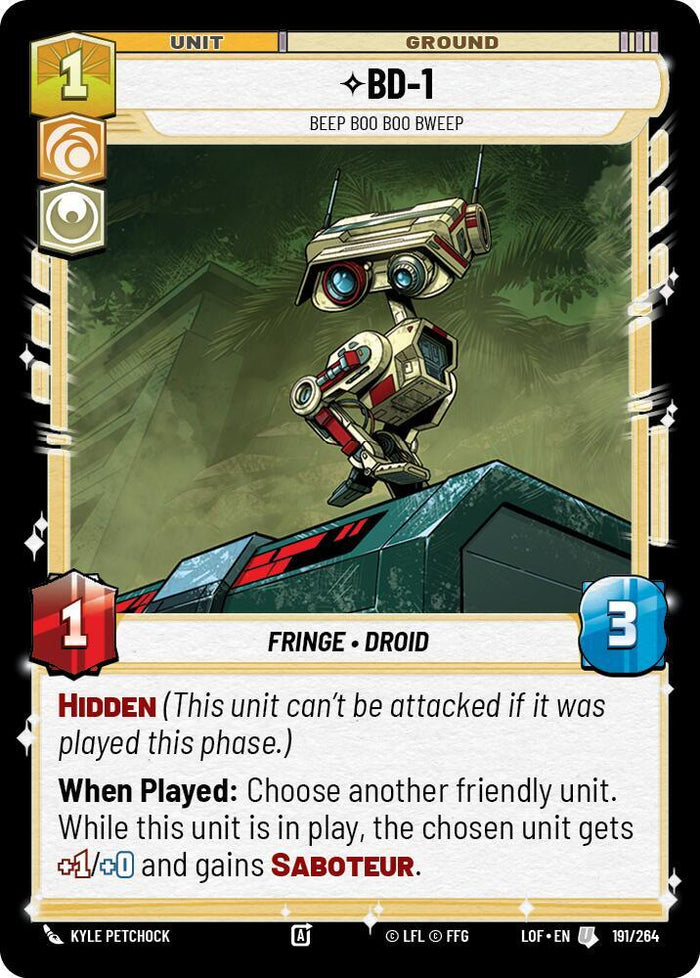 SWU - BD-1 - Beep Boo Boo Bweep  (191/264)