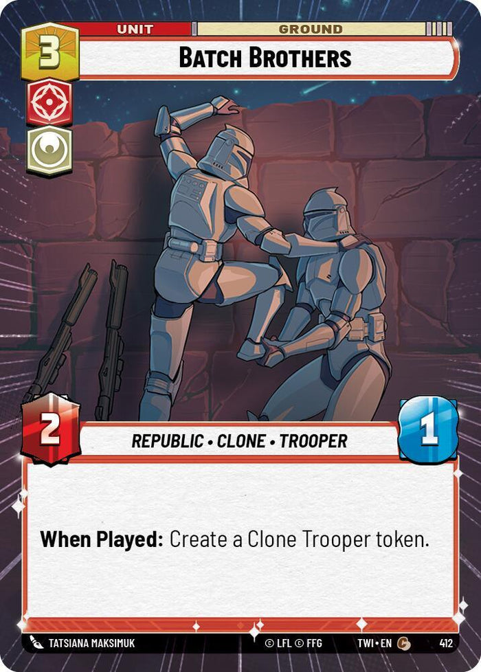 SWU - Batch Brothers (412) (Hyperspace Foil)