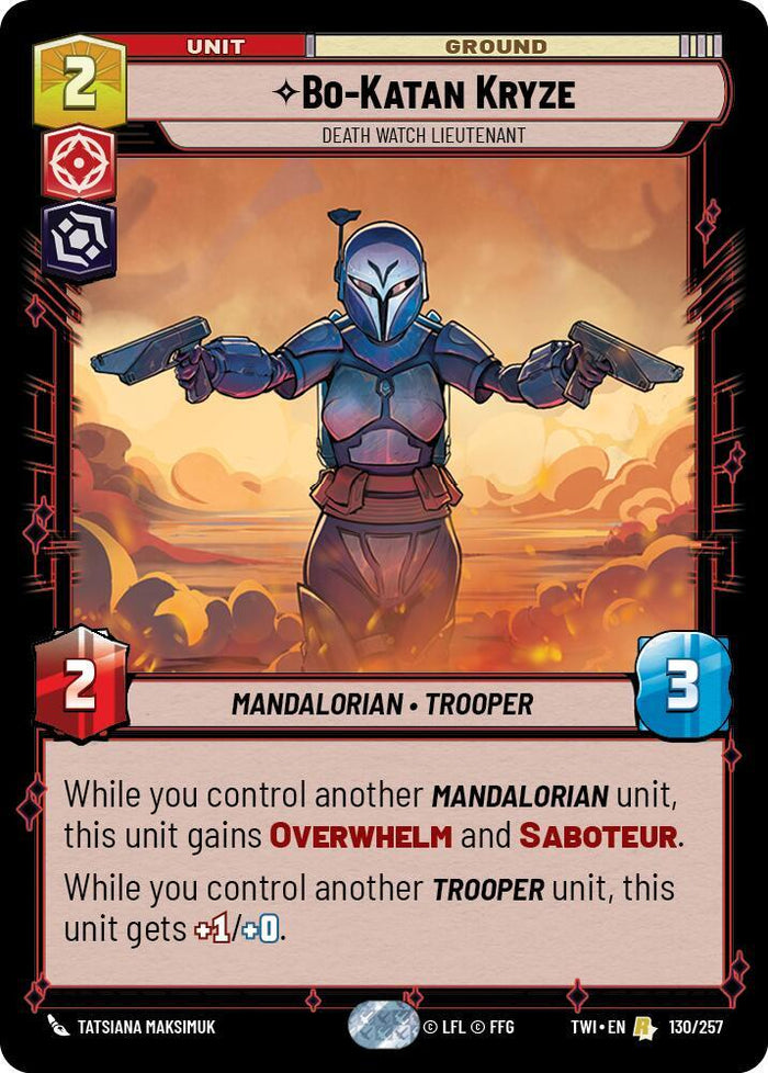 SWU - Bo-Katan Kryze - Death Watch Lieutenant (130/257)