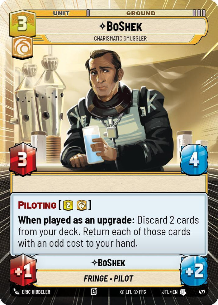 SWU - BoShek - Charismatic Smuggler  (477)