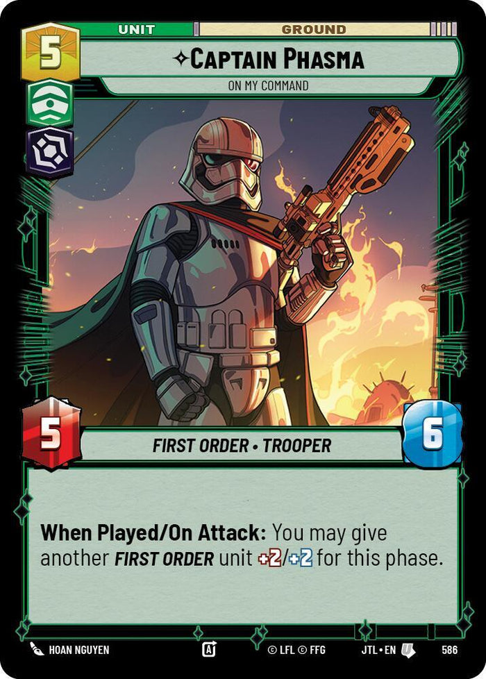 SWU - Captain Phasma - On My Command  (586) (Foil)
