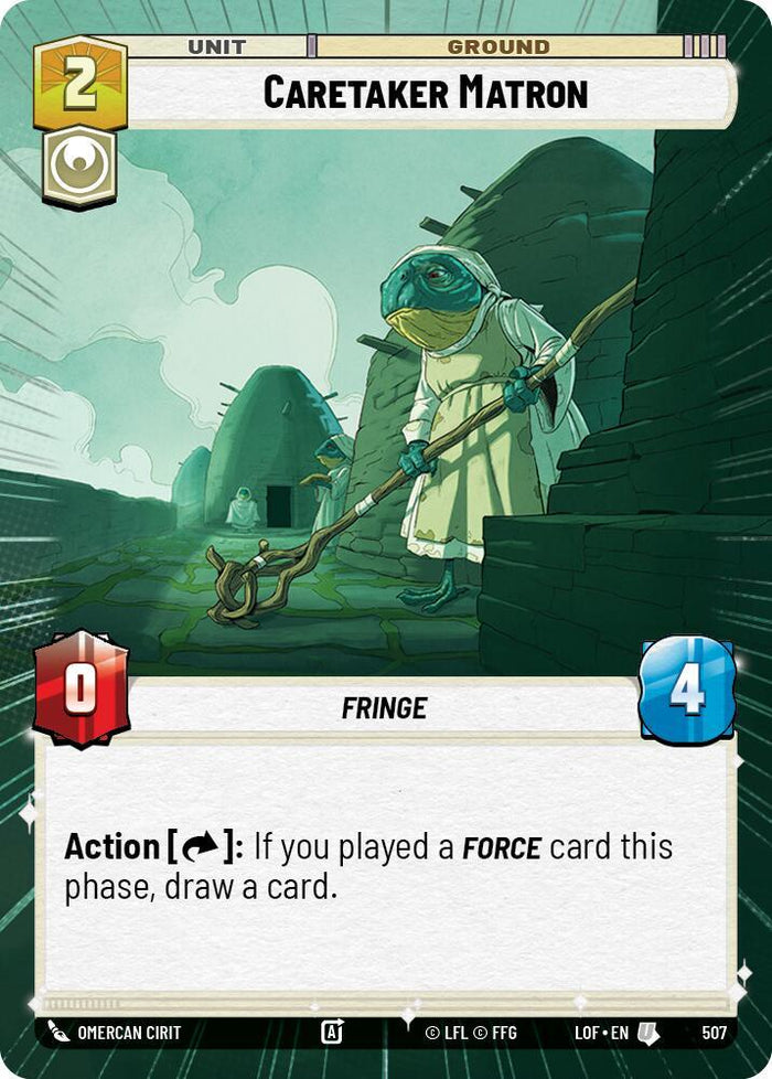 SWU - Caretaker Matron  (507)