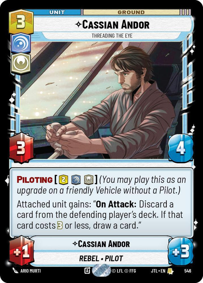 SWU - Cassian Andor - Threading the Eye  (546) (Foil)