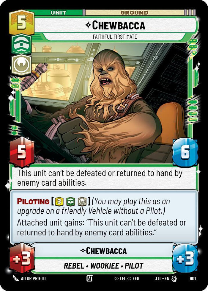 SWU - Chewbacca - Faithful First Mate  (601) (Foil)
