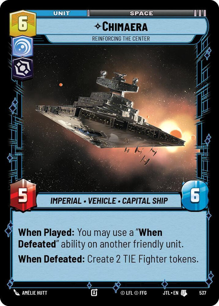 SWU - Chimaera - Reinforcing the Center  (537) (Foil)