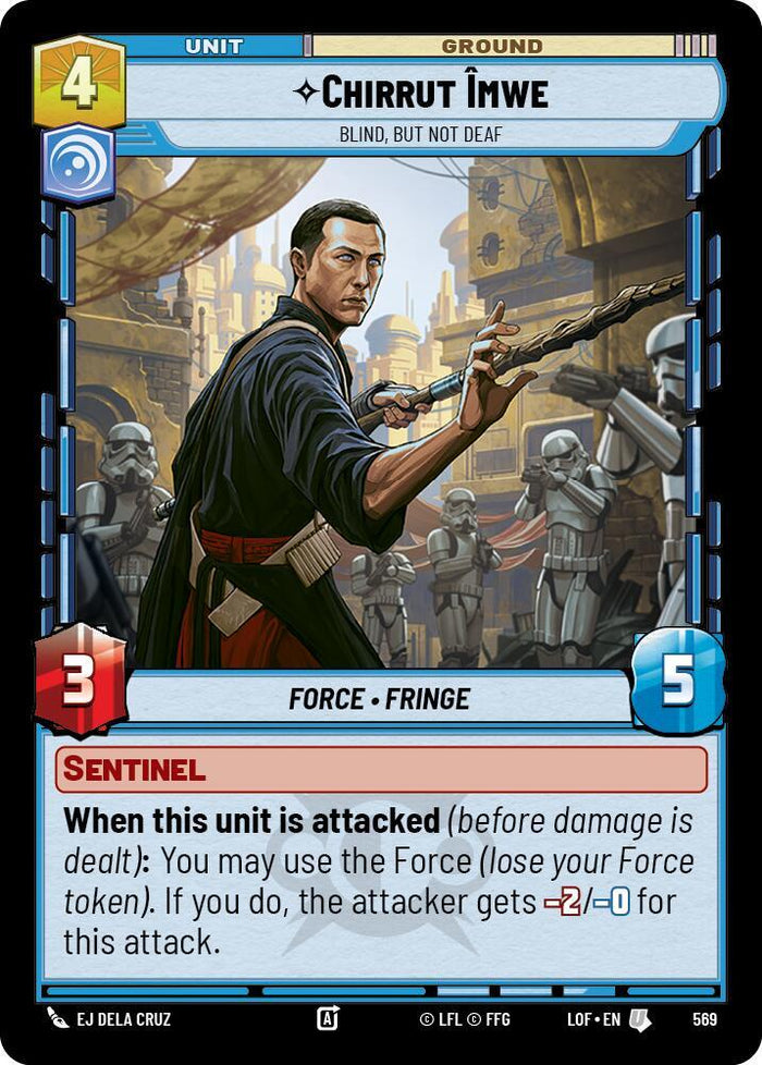 SWU - Chirrut Îmwe - Blind, But Not Deaf  (569) (Foil)
