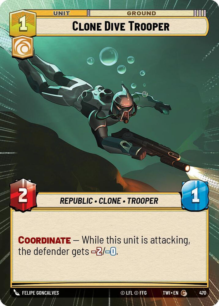 SWU - Clone Dive Trooper (470) (Foil)