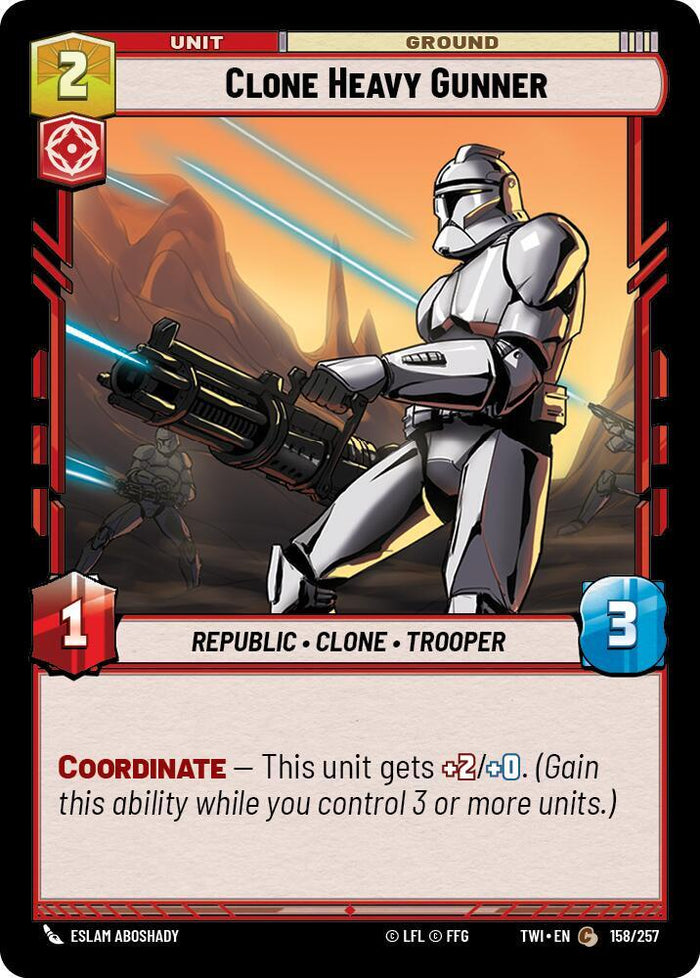 SWU - Clone Heavy Gunner (158/257) (Foil)