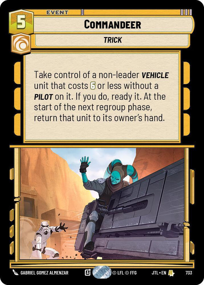 SWU - Commandeer  (733) (Foil)
