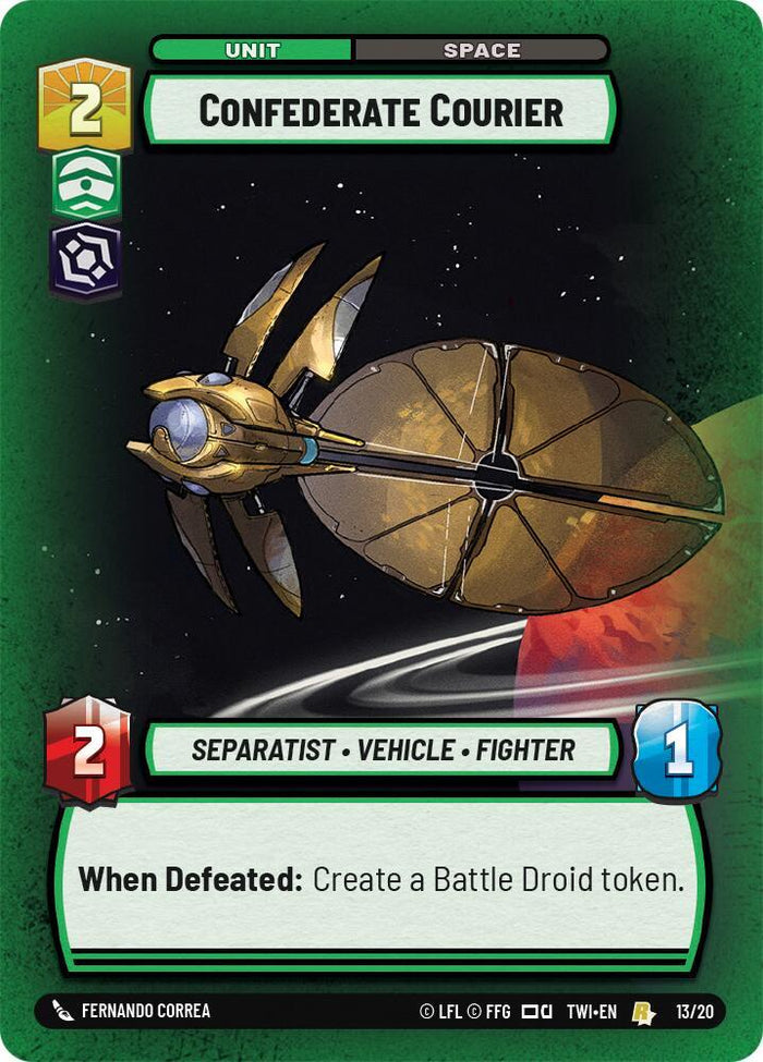 SWU - Confederate Courier (13/20)