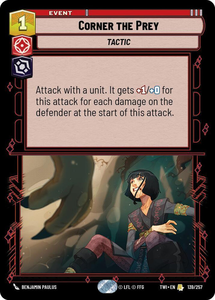 SWU - Corner the Prey (139/257) (Foil)