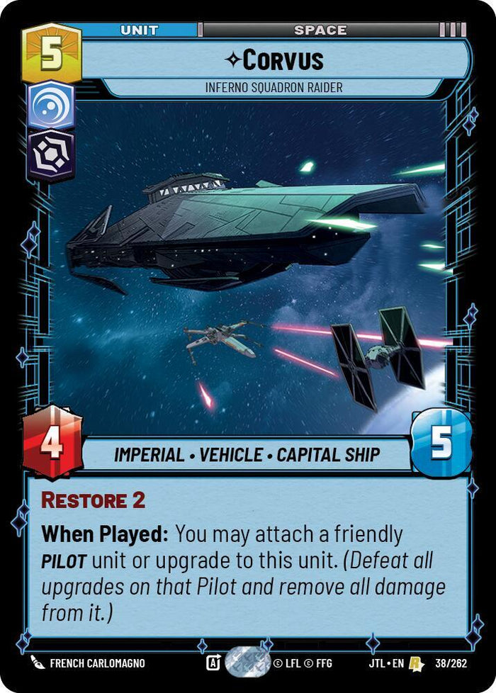 SWU - Corvus - Inferno Squadron Raider  (038/262)