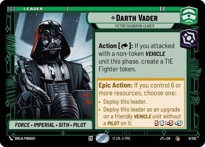 SWU - Darth Vader - Victor Squadron Leader  (006/262)