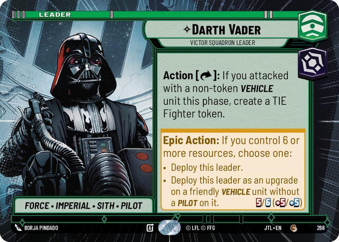 SWU - Darth Vader - Victor Squadron Leader  (268)