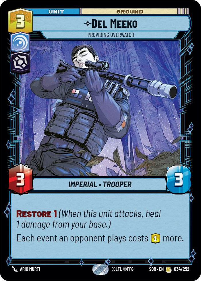 SWU - Del Meeko - Providing Overwatch (034/252)