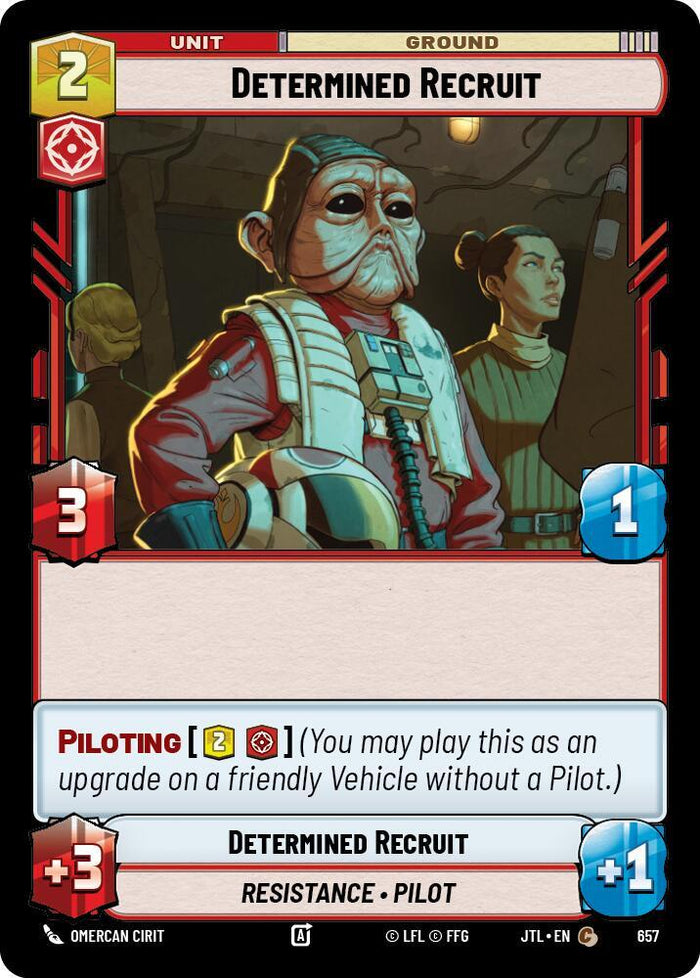 SWU - Determined Recruit  (657) (Foil)