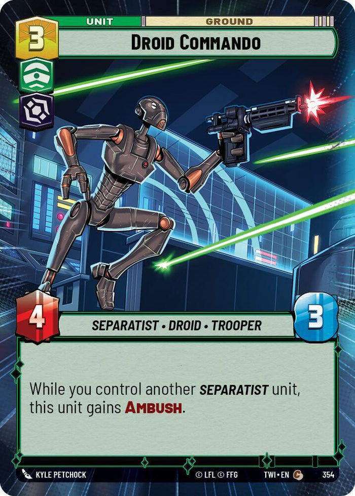 SWU - Droid Commando (354) (Foil)