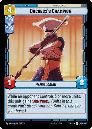 SWU - Duchess's Champion (054/257) (Foil)