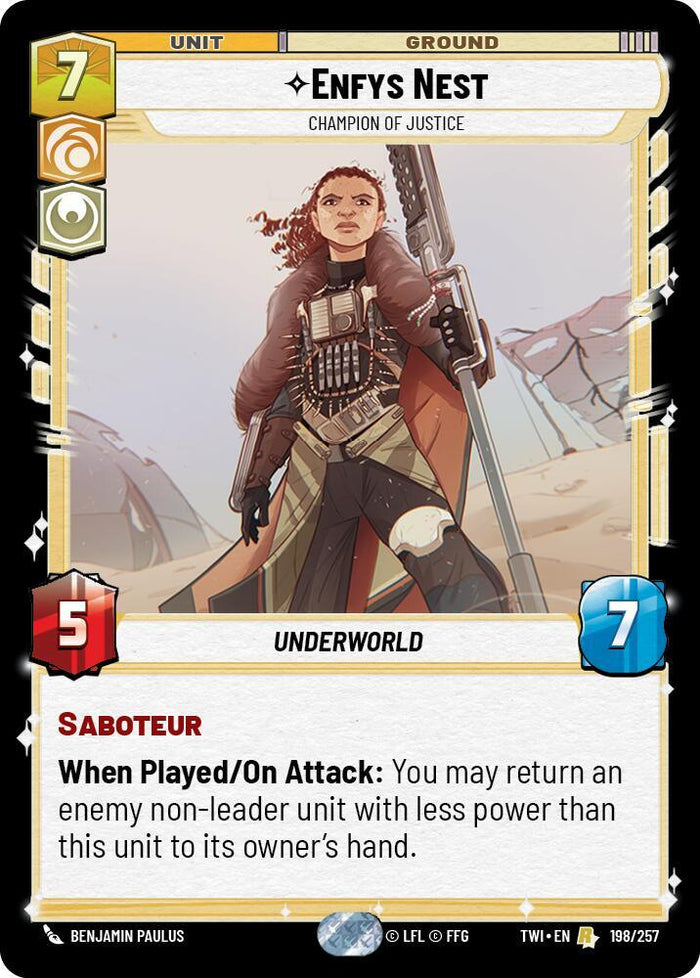 SWU - Enfys Nest - Champion of Justice (198/257) (Foil)