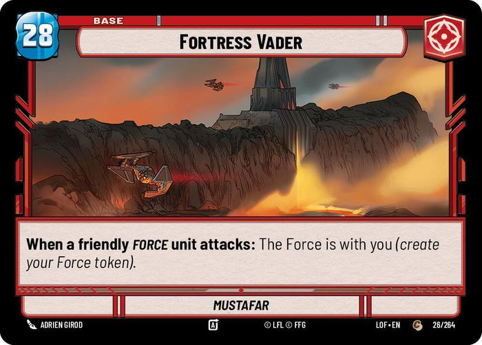 SWU - Fortress Vader  (026/264)