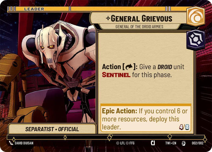 SWU - General Grievous - General of the Droid Armies (Hyperspace) (002/002