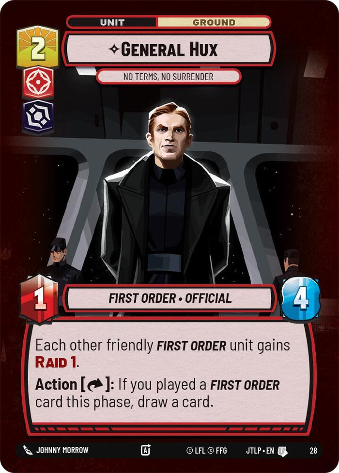 SWU - General Hux - No Terms, No Surrender  (28) (WP) (Hyperspace Foil)