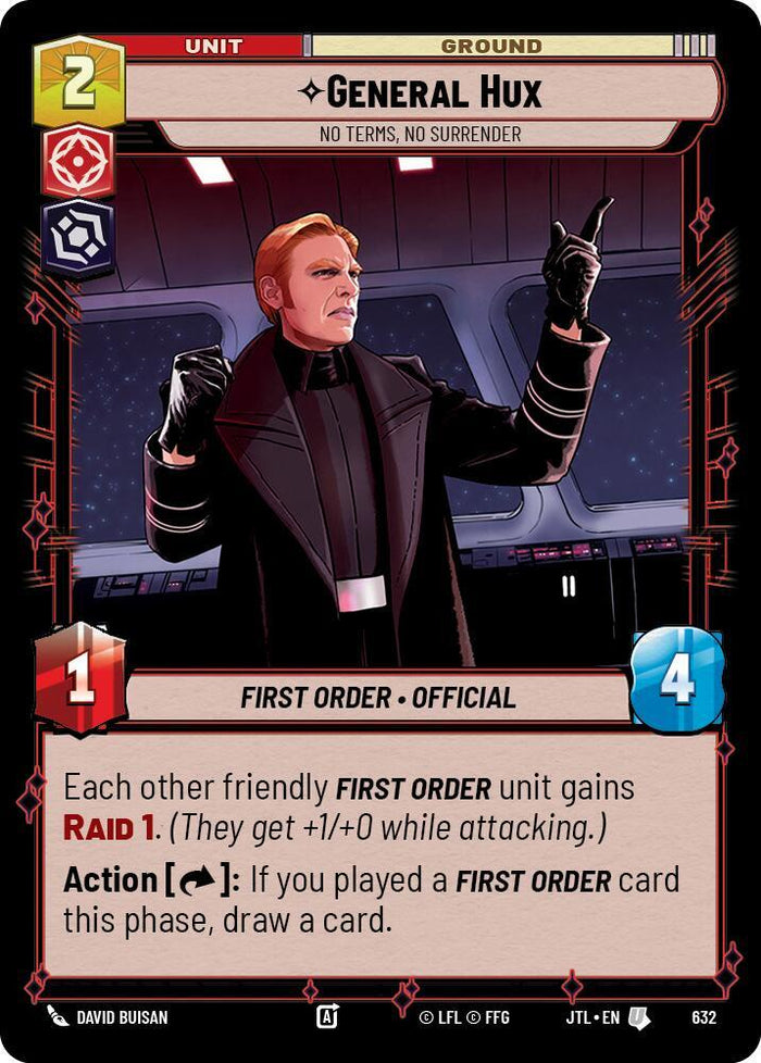 SWU - General Hux - No Terms, No Surrender  (632) (Foil)