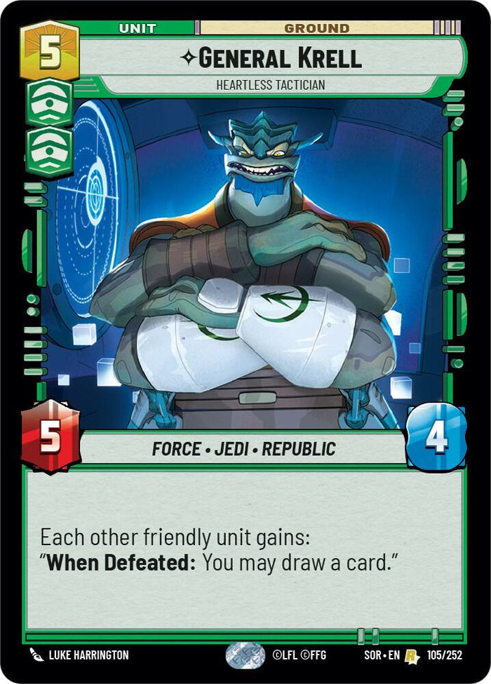 SWU - General Krell - Heartless Tactician (105/252)