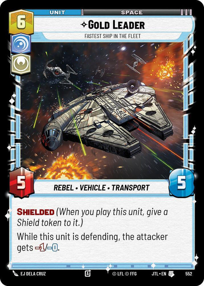 SWU - Gold Leader - Fastest Ship in the Fleet  (552) (Foil)