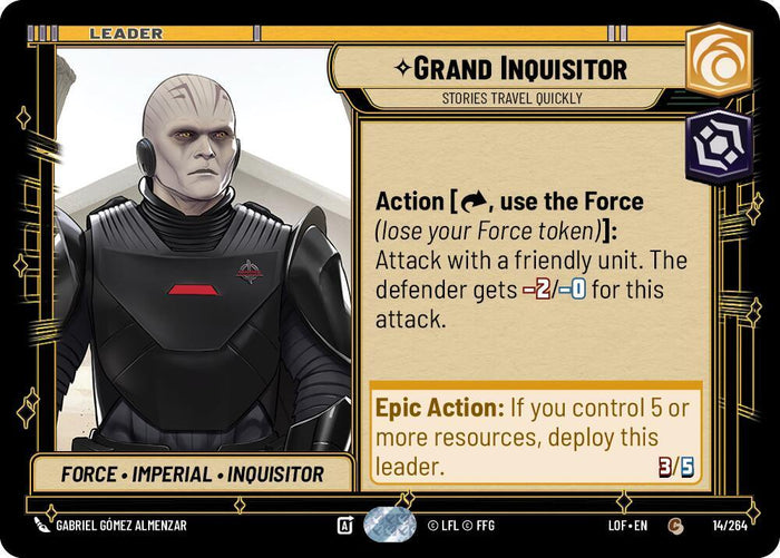 SWU - Grand Inquisitor - Stories Travel Quickly  (014/264)