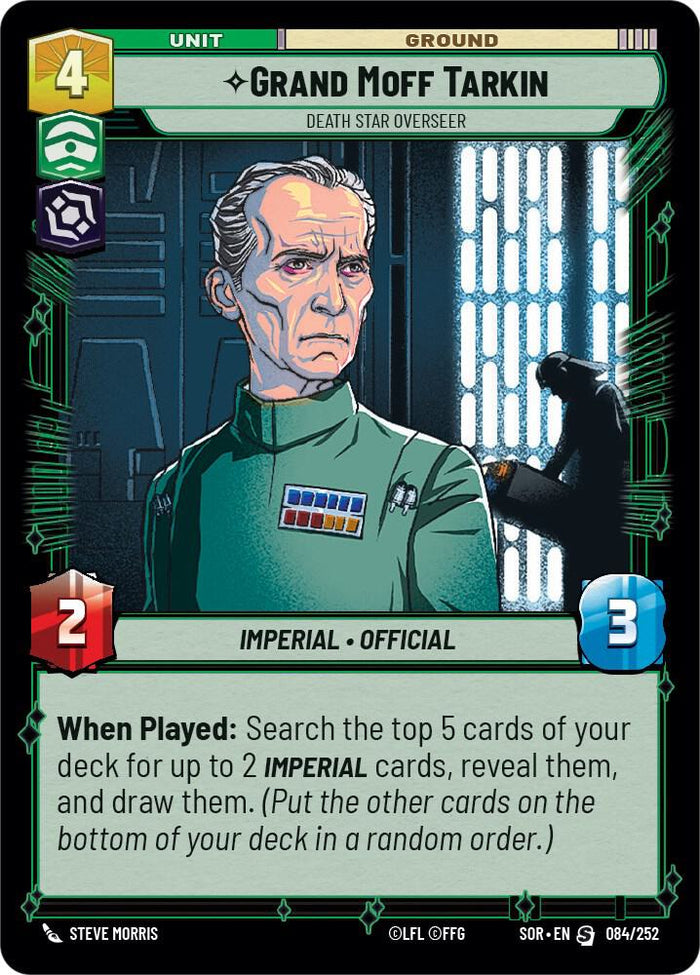 SWU - Grand Moff Tarkin - Death Star Overseer (084/252)