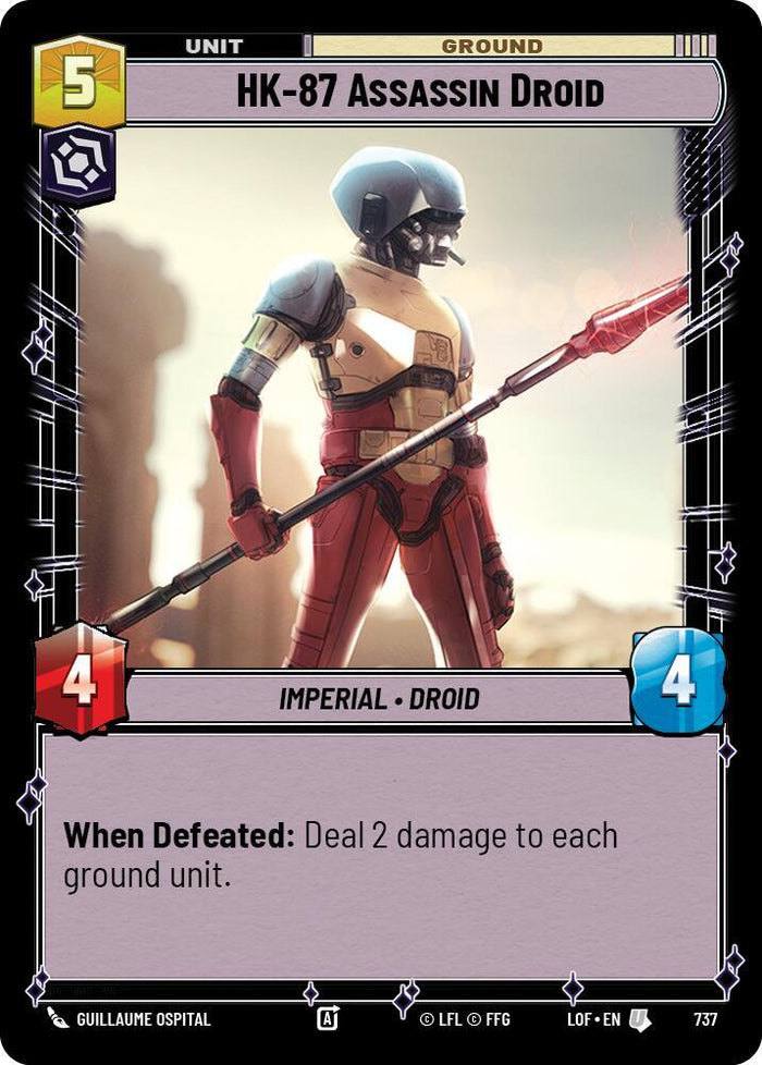 SWU - HK-87 Assassin Droid  (737) (Foil)