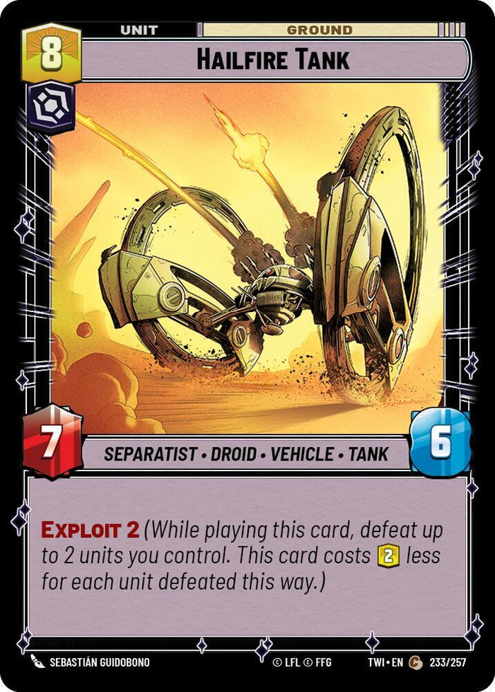 SWU - Hailfire Tank (233/257)