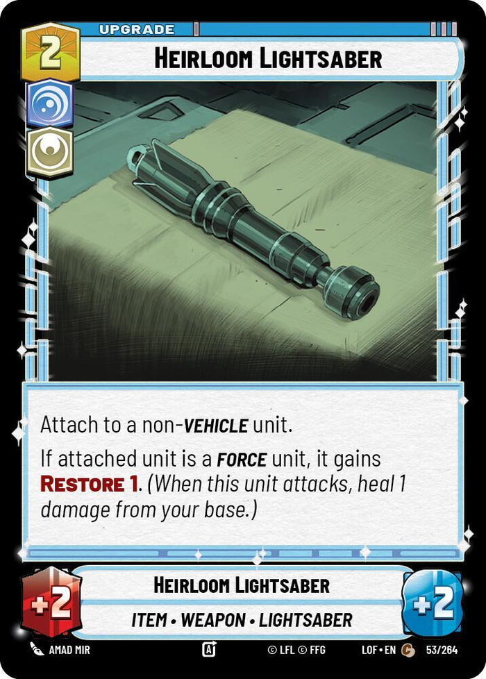 SWU - Heirloom Lightsaber  (053/264)