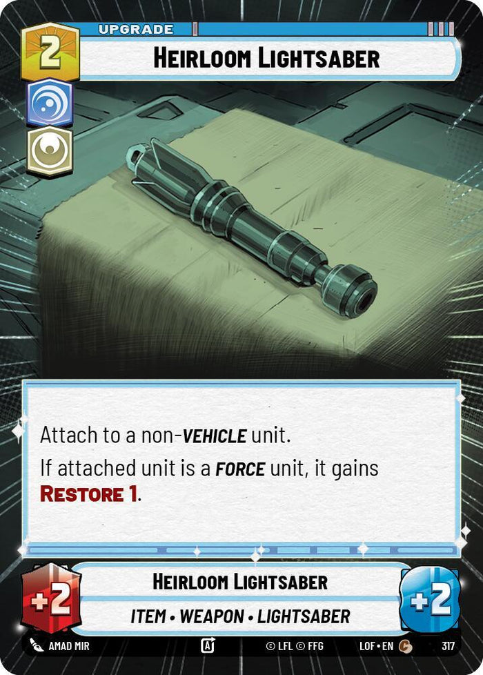 SWU - Heirloom Lightsaber  (317)