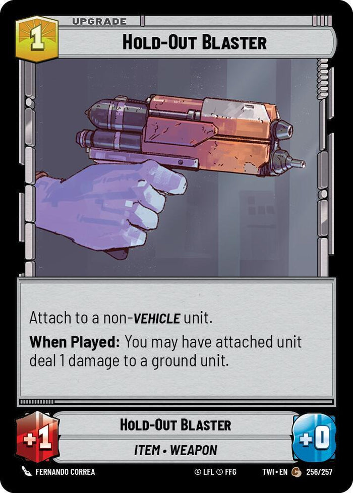 SWU - Hold-Out Blaster (256/257)