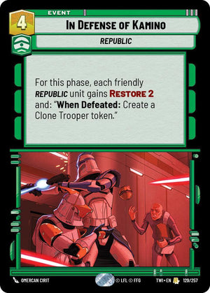 SWU - In Defense of Kamino (129/257) (Foil)
