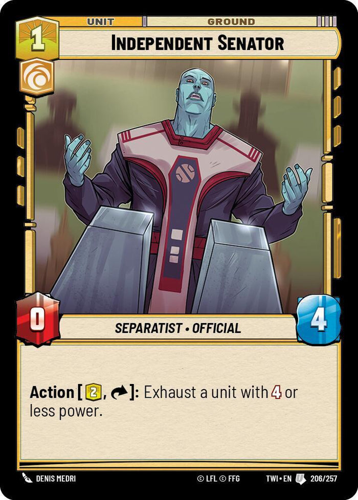 SWU - Independent Senator (206/257)