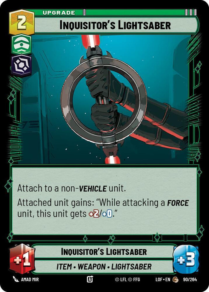 SWU - Inquisitor's Lightsaber  (090/264)