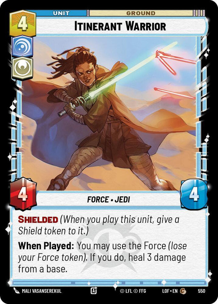 SWU - Itinerant Warrior  (550) (Foil)