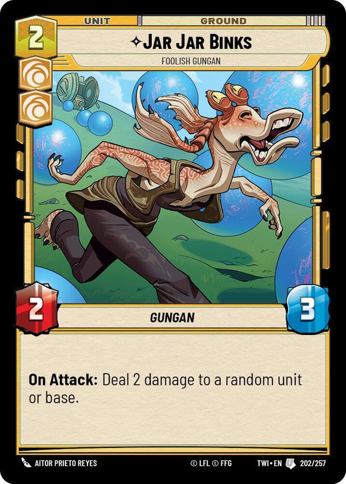 SWU - Jar Jar Binks - Foolish Gungan (202/257)