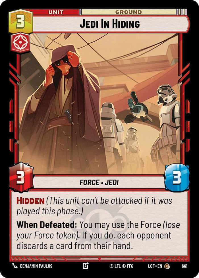 SWU - Jedi In Hiding  (661) (Foil)