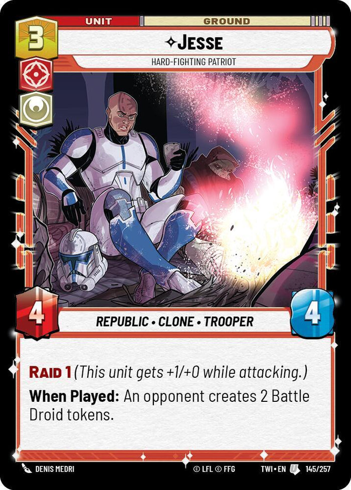 SWU - Jesse - Hard-Fighting Patriot (145/257)