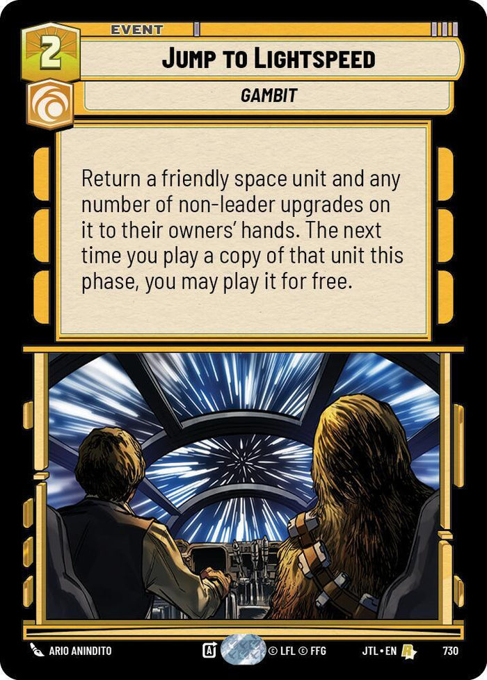 SWU - Jump to Lightspeed  (730) (Foil)