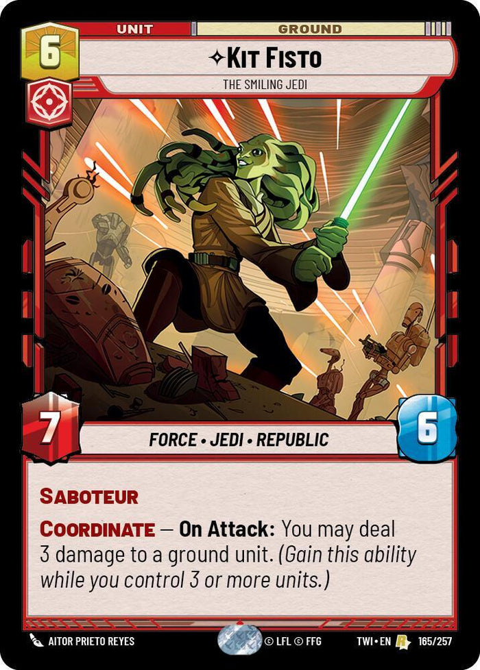 SWU - Kit Fisto - The Smiling Jedi (165/257)