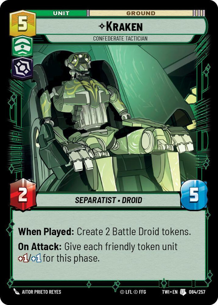 SWU - Kraken - Confederate Tactician (084/257)