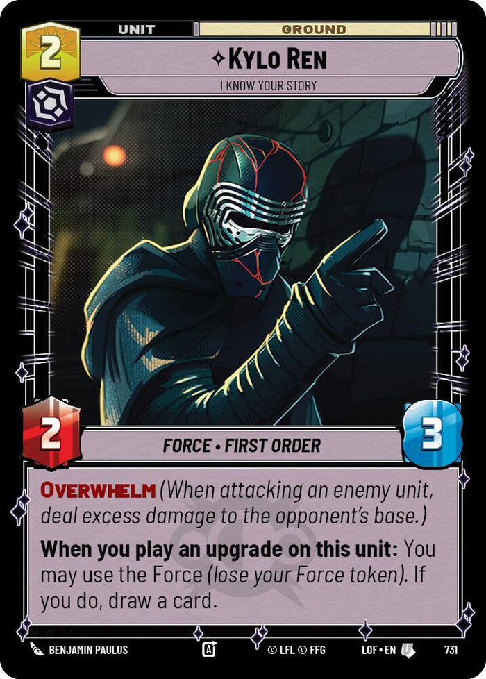 SWU - Kylo Ren - I Know Your Story  (731) (Foil)