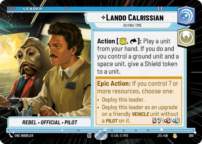 SWU - Lando Calrissian - Buying Time  (265)