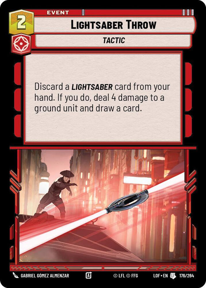 SWU - Lightsaber Throw  (176/264)